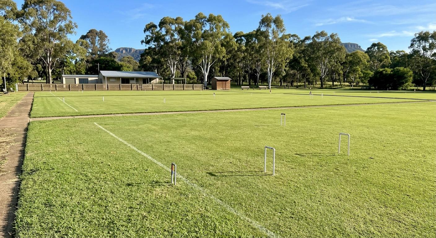 Stephens Croquet Club lawn